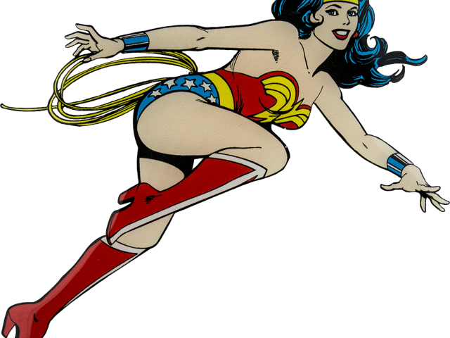 Wonder Woman Clipart Flying.