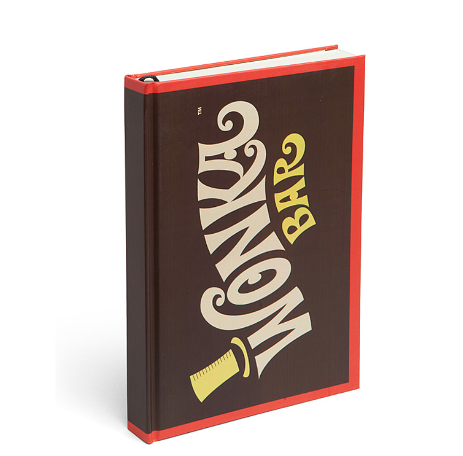 WILLY WONKA BAR JOURNAL.