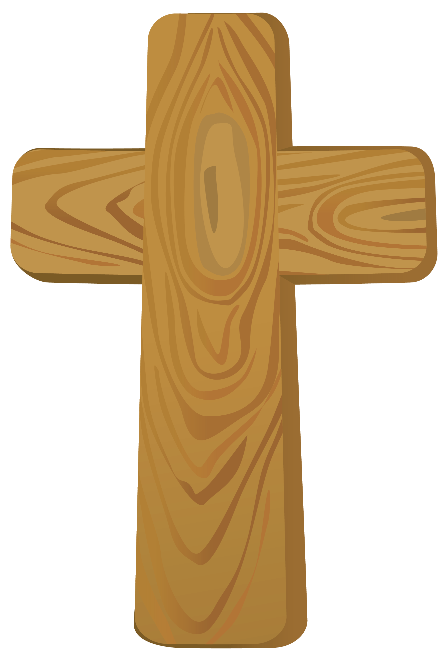 Clipart Wooden Cross.