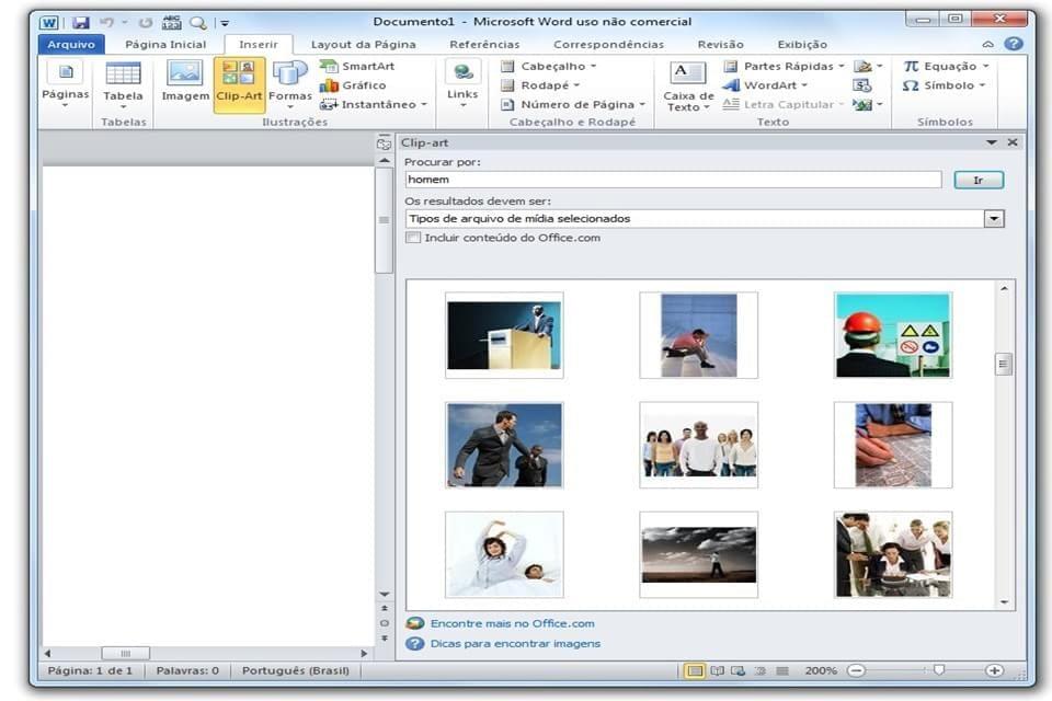 Adeus, Clip Art: Office agora procura imagens direto do Bing.