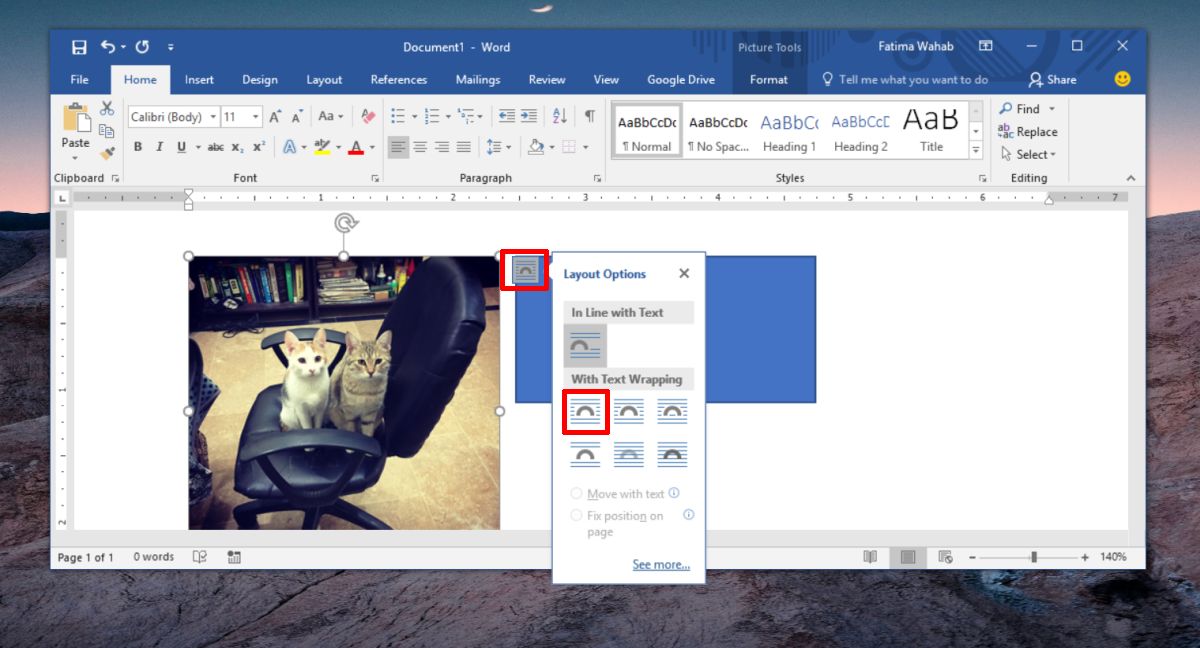 How To Group Pictures And Shapes In MS Word.