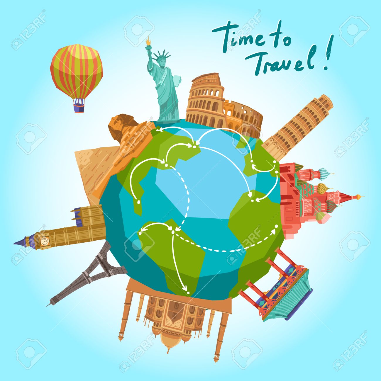 World Travel Clipart & Clip Art Images #32737.