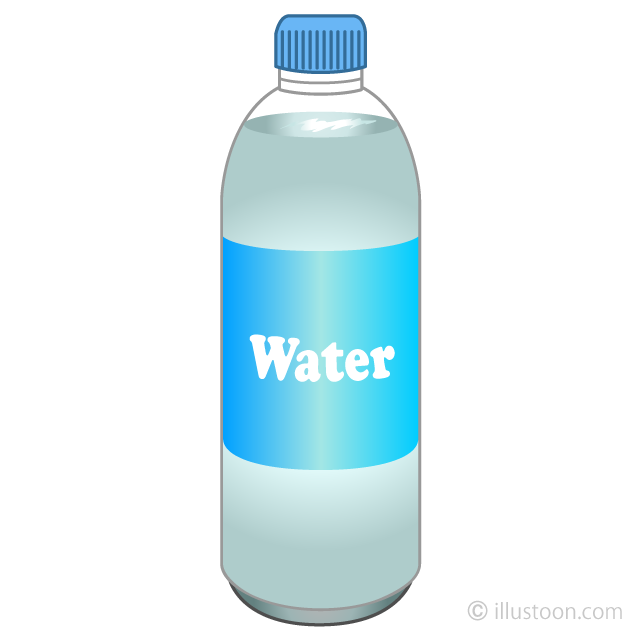 Free Water Bottle Clipart Image｜Illustoon.