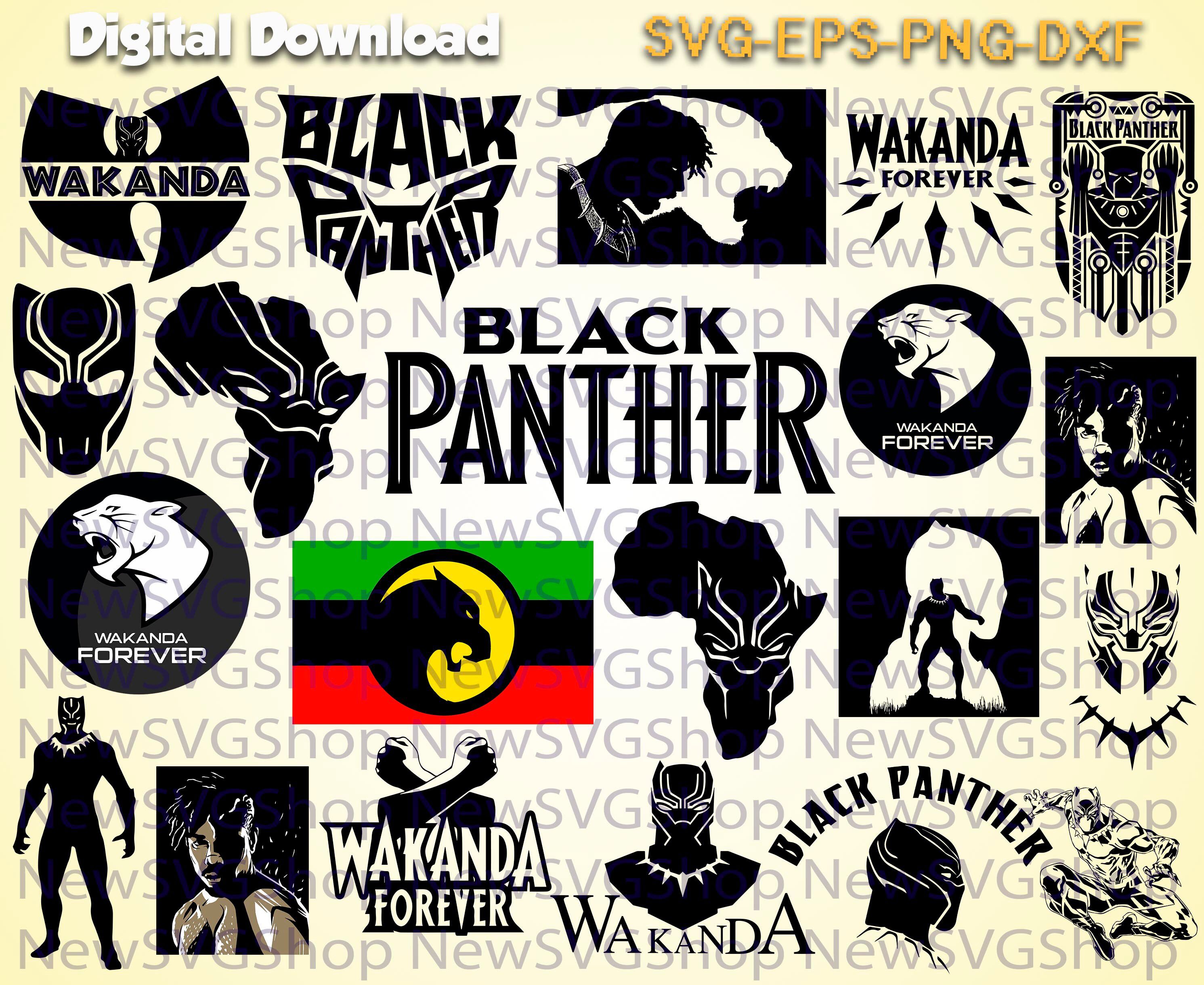 WaKanda forever svg.