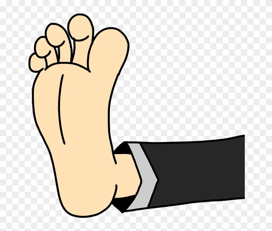 Bare Clipart Foot Up.