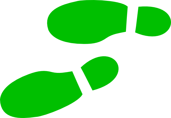 Free Shoe Prints Walking, Download Free Clip Art, Free Clip.