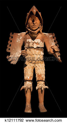 Stock Photo of Eagle warrior statue k12111792.