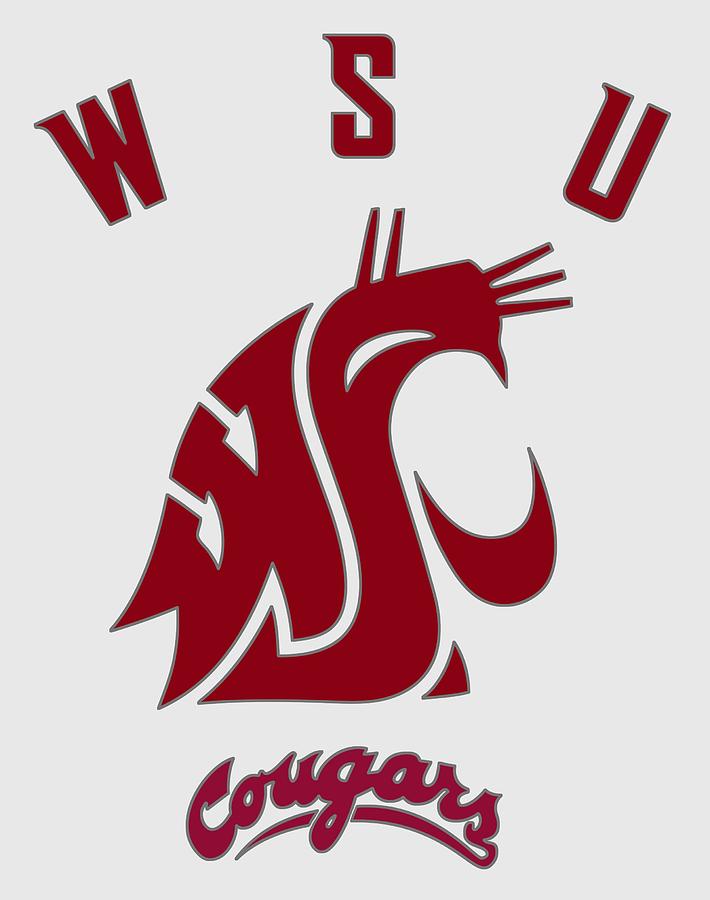 W S U Cougar Logo.