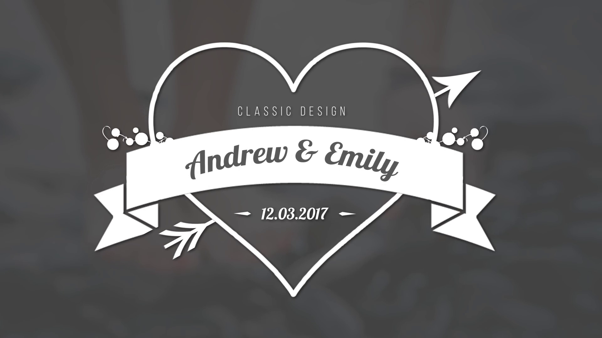 Wedding Titles Design.