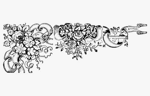 Free Wedding Border Clip Art with No Background.