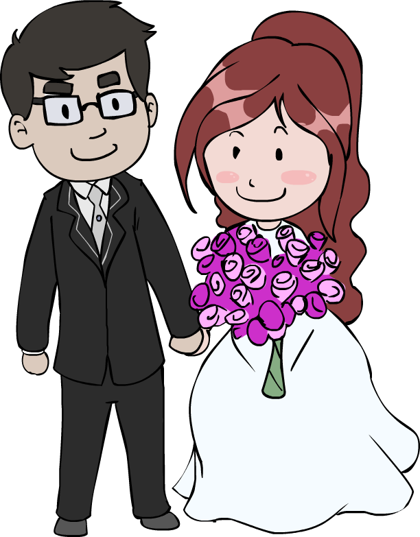 Free Wedding Couple Cartoon, Download Free Clip Art, Free.