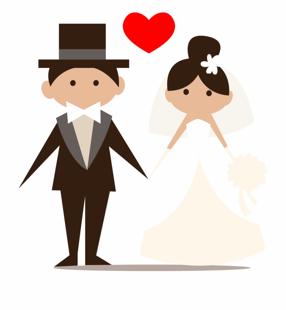 Graphic Black And White Church Wedding Clipart.