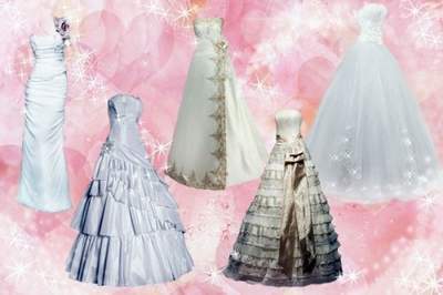 Wedding Clipart PSD Wedding Dress free download. PSD file.