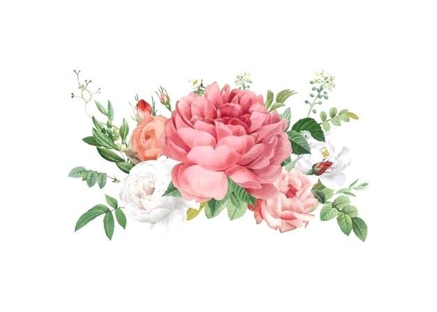 wedding flowers vector.