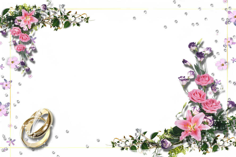 Clipart wedding frame, Clipart wedding frame Transparent.