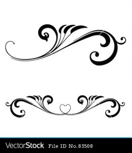 Wedding scrolls clipart » Clipart Station.