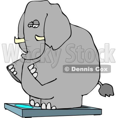 Weighting Clipart by Dennis Cox.