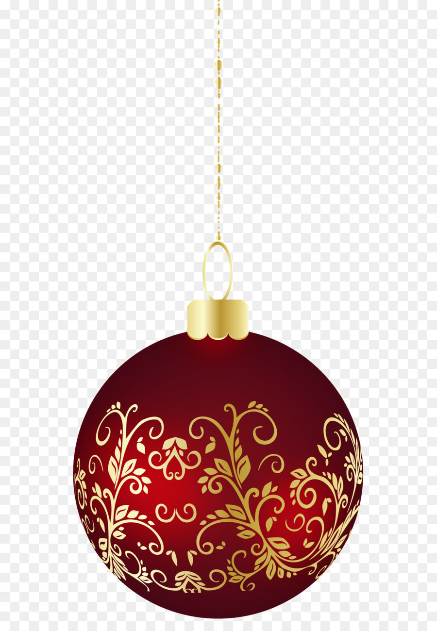 Große Transparente weihnachtskugel PNG Clipart png.