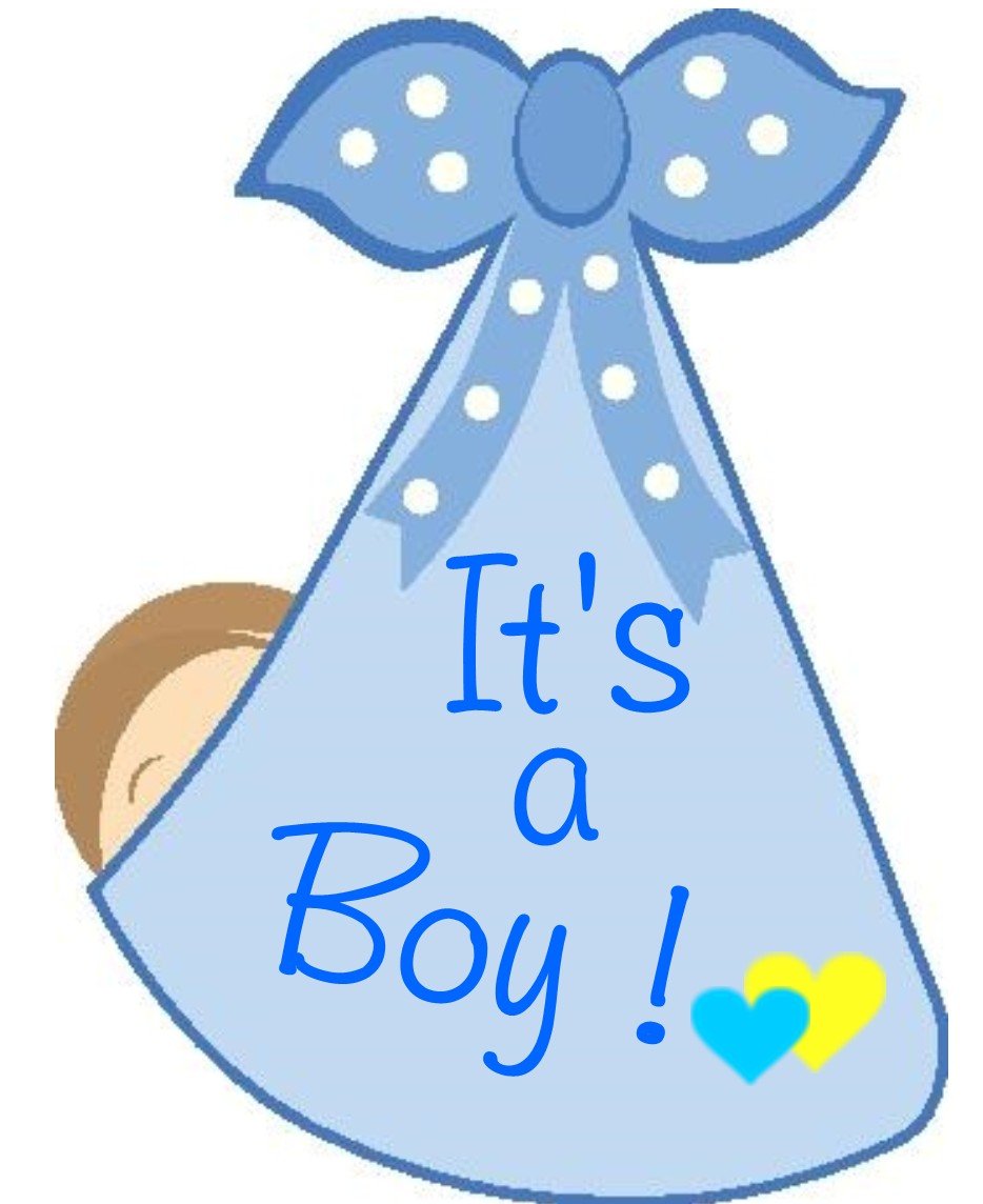 Amazon.com : Cute News It\'s a Boy Door Hanger.