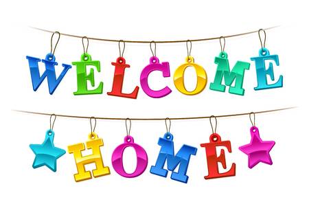 121 Welcome Home free clipart.