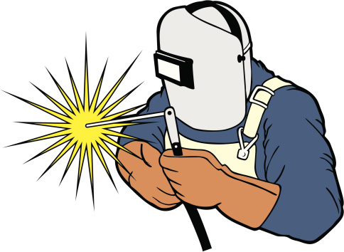 Welding sparks clipart.