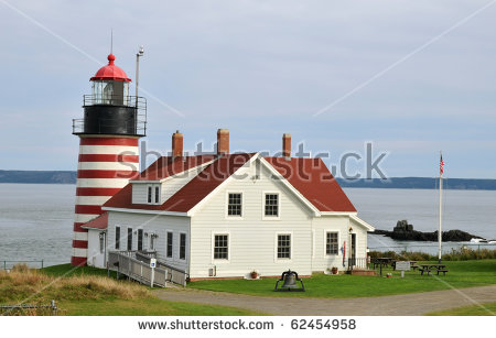 &quot;west Quoddy Head Lighthouse&quot; Stock Photos, Royalty.