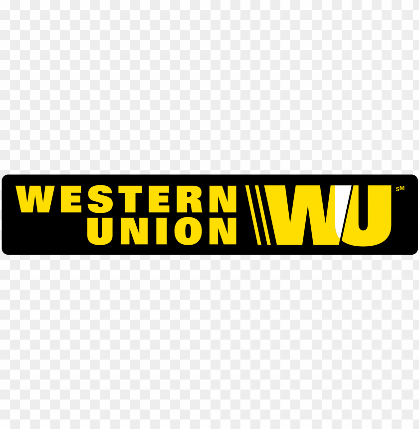 western union logo high res PNG image with transparent.