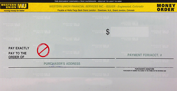 How To Fill Out a Money Order.