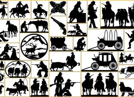 Cowboy western, Clip art and Graphics on Pinterest, Western Art.