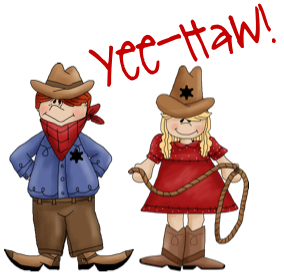 Western Theme Clipart.