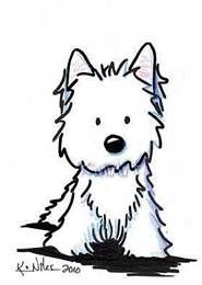 free westie clipart.