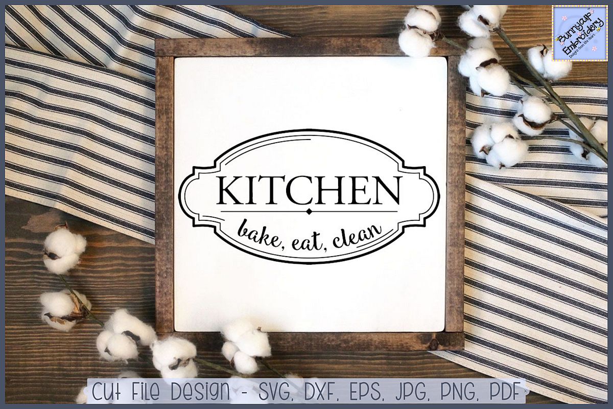 Farmhouse Kitchen Bake Eat Clean.