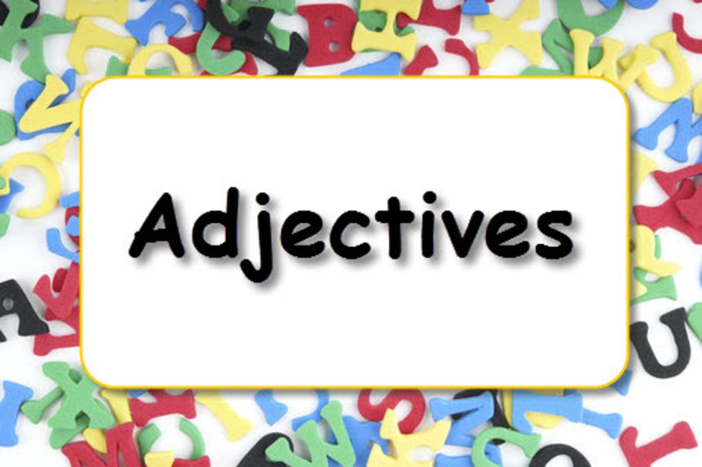 All About Adjectives.