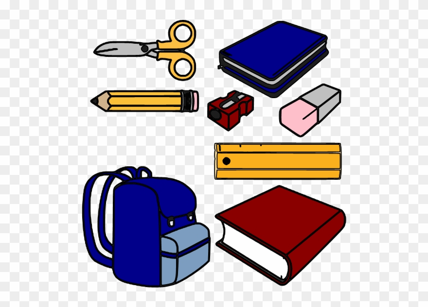 Clipart Border School Supply.