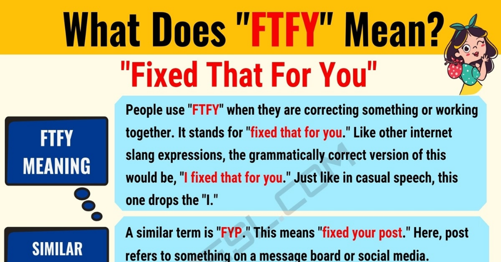 FTFY Meaning: What Does FTFY Mean? Useful Text Conversations.