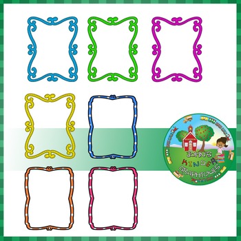 Whimsical Frames Clipart.