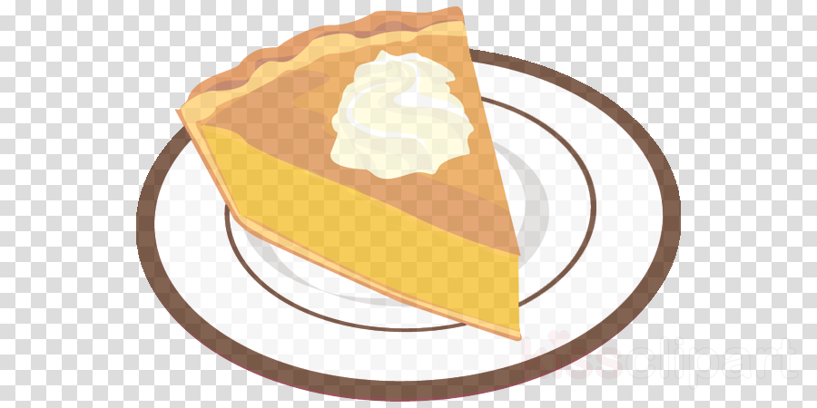 food dish whipped cream pie pumpkin pie clipart.