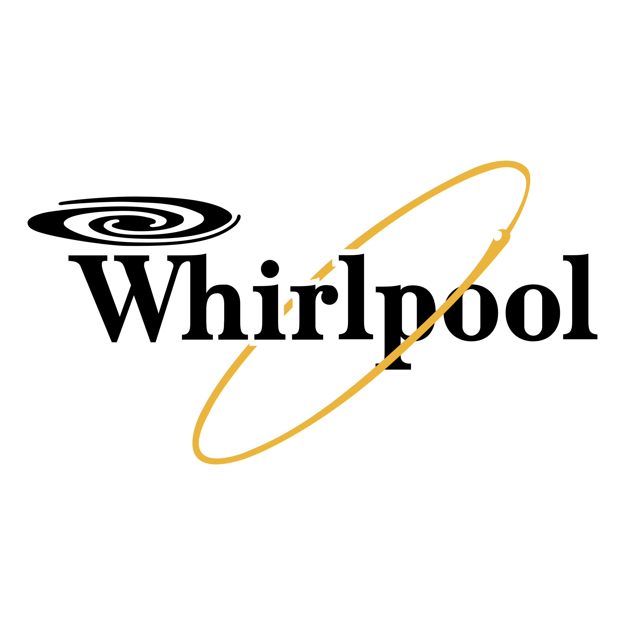 Whirlpool Logo transparent PNG.