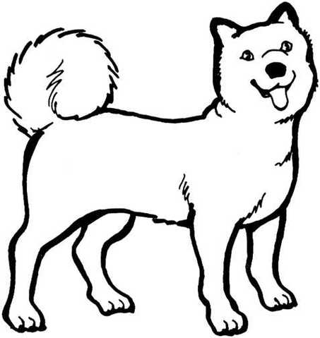 Dog clip art black and white.