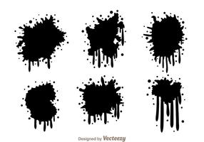 Paint Drip Free Vector Art.