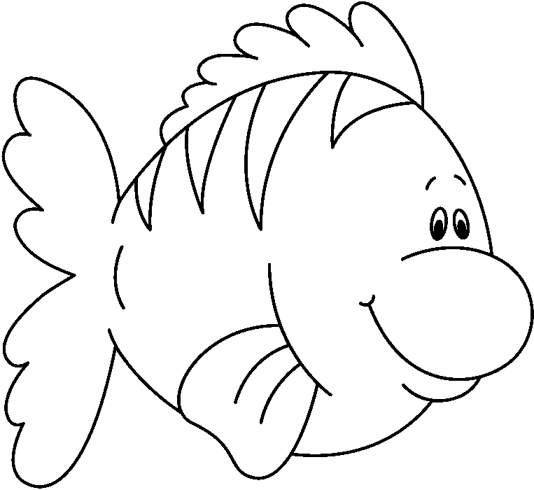 Fish Clipart Black And White & Fish Black And White Clip Art.