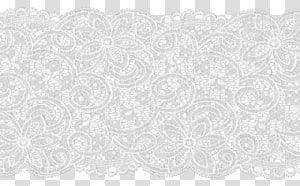 Lace, white lace transparent background PNG clipart.