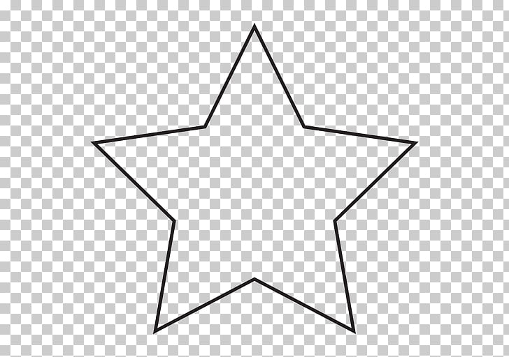 Shape Star Coloring book , WHITE STARS PNG clipart.