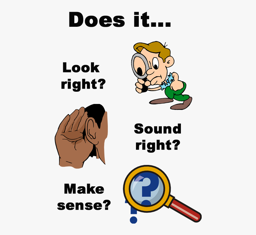 Makes Sense Clipart.