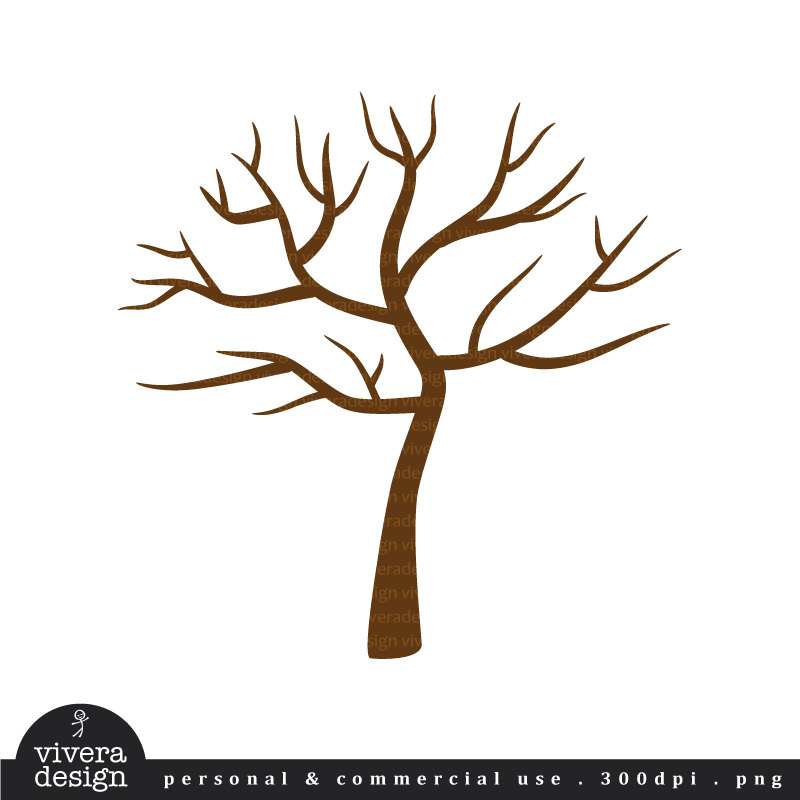 Clipart Tree Without Leaves.