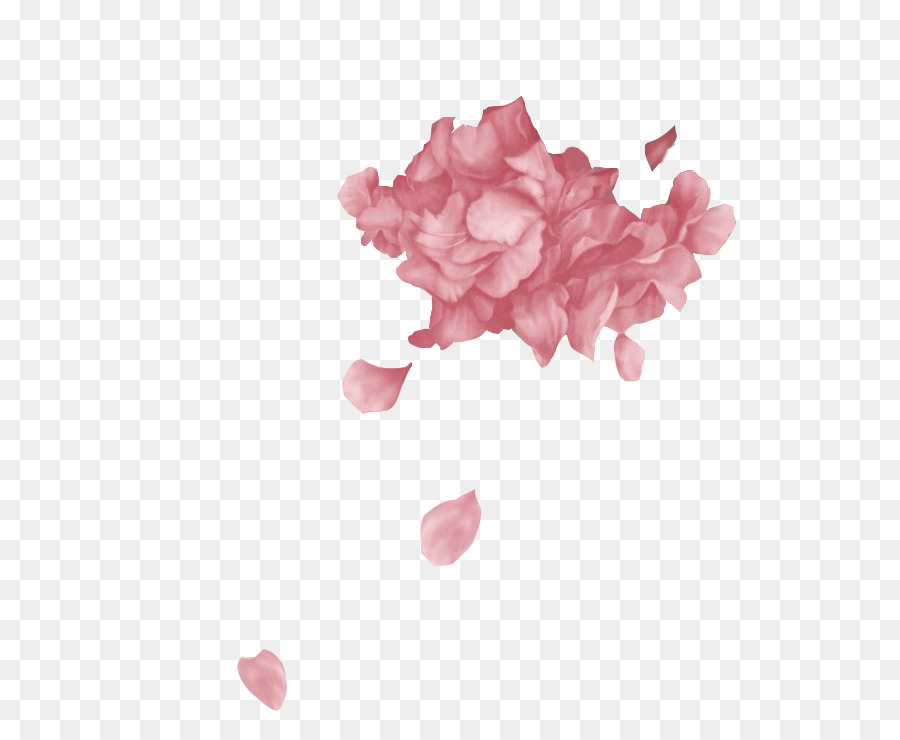 Pink Flower Cartoon png download.