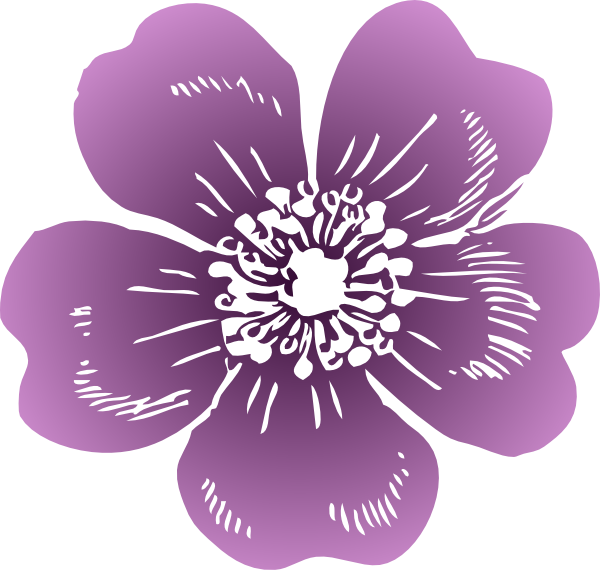 Wild Rose Clip Art at Clker.com.