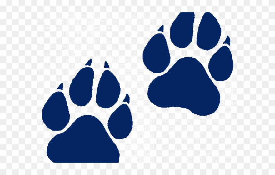 Wildcat Paw Print Transparent Clipart (#1231046).