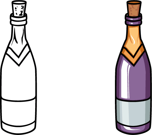 Download Wine Clip Art ~ Free Clipart of Wine Glasses & Bottles.