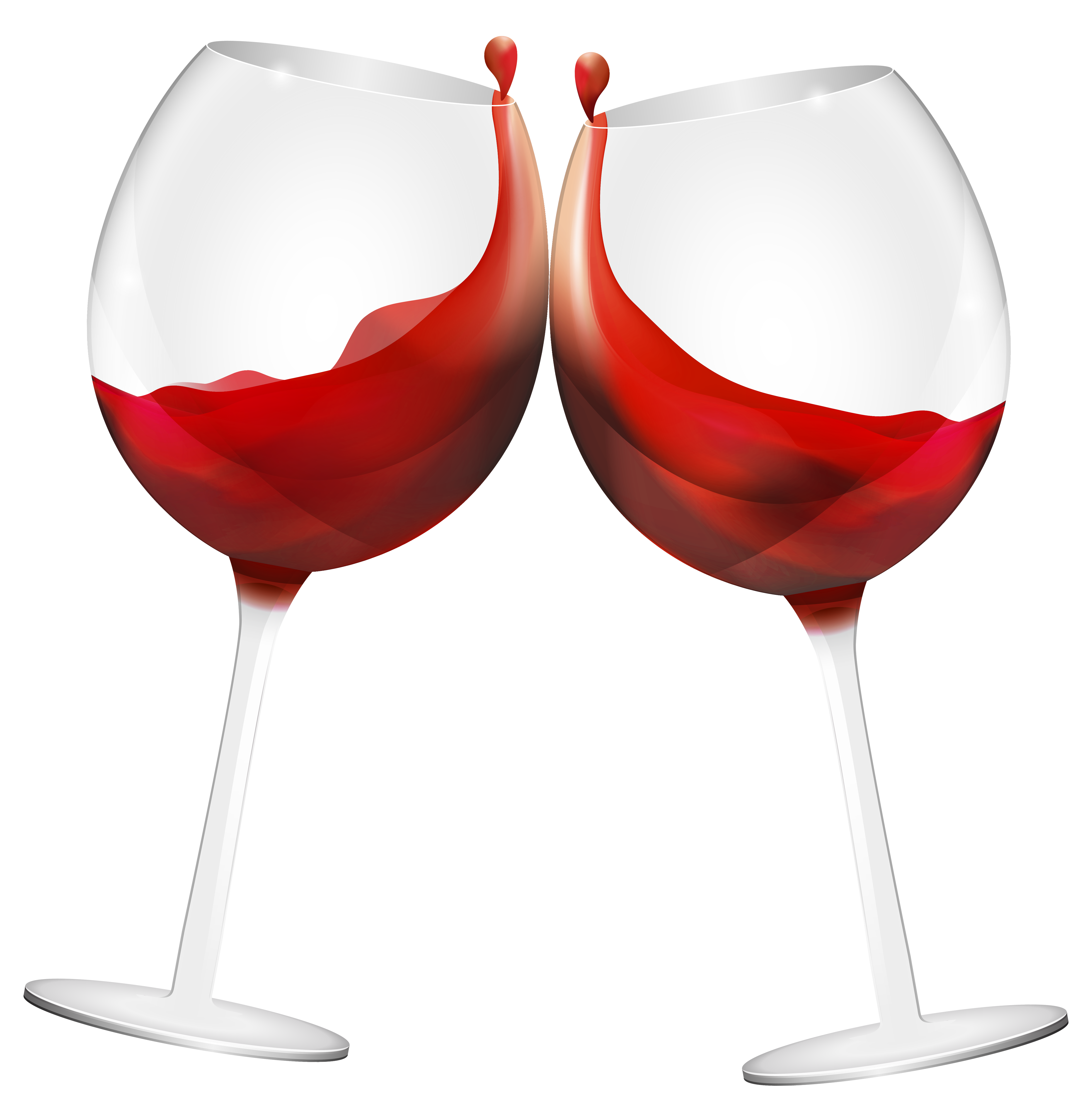 Wine Glasses Clipart.